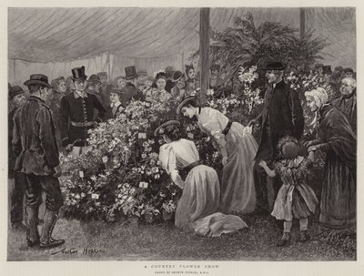 Een Landelijke Bloemenshow door Arthur Hopkins